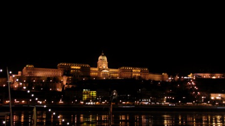 Noční výhled na hrad